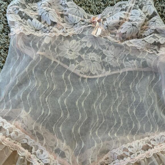 Vintage Women's Pink lace Camisole size xs / s - Picture 4 of 7